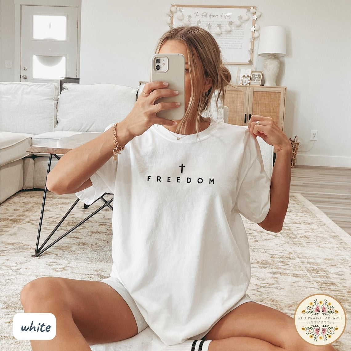 Freedom Shirt, Charlie Kirk Shirt, Christian Shirt Comfort Colors, Christian Merch, Jesus Shirt, Minimalist Christian Gift Teen, Christian Apparel